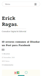 Mobile Screenshot of erickragas.com